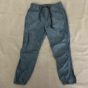 Polo Ralph Lauren Casual Drawstring Jogger Pants in Chambray Blue